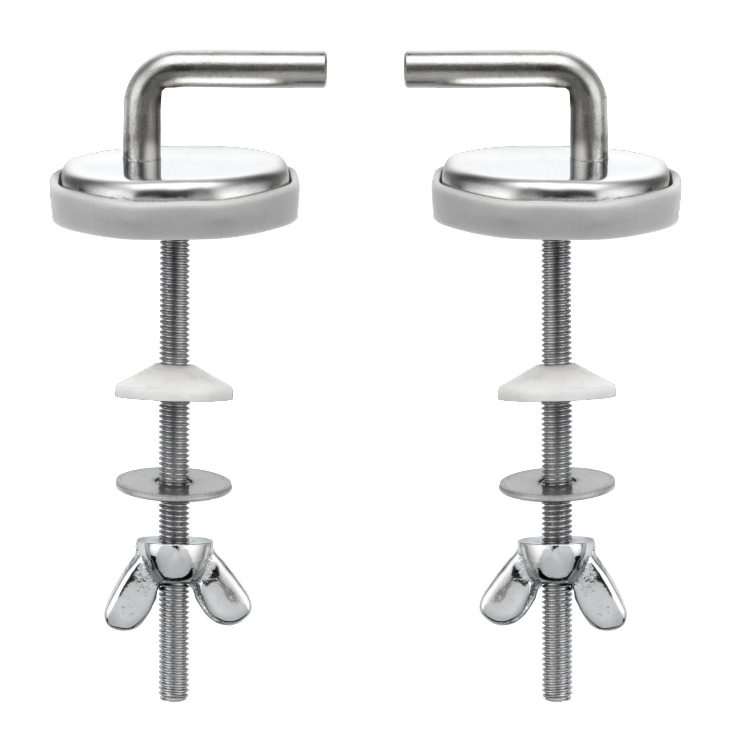 Cornat Toilet Seat Hinges with Fittings – Stainless Steel Füre Wood 2011 Pack of 1, TEC364991