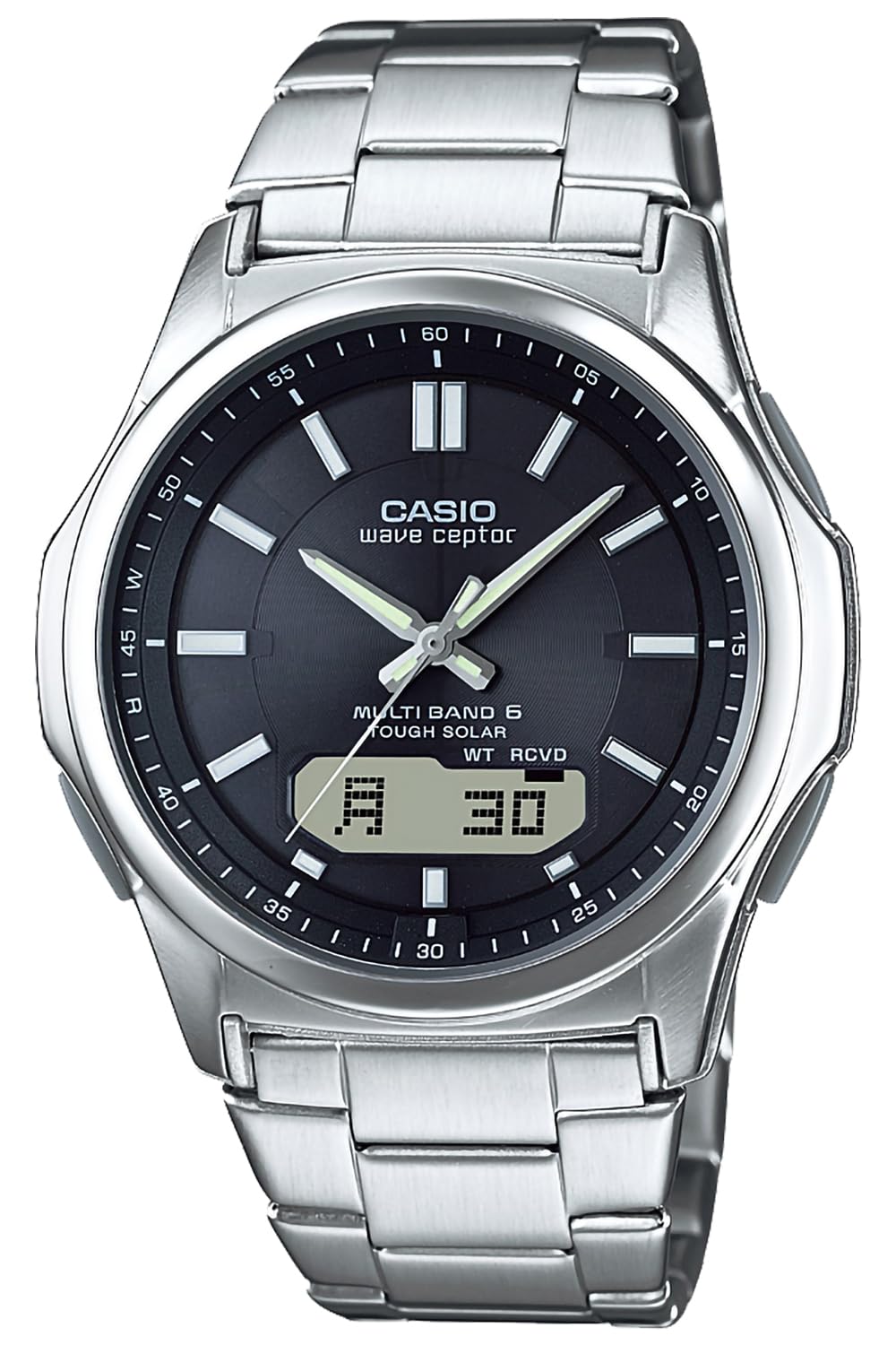CASIO watch WAVECEPTOR Waveceptor solar radio watch MULTIBAND6 WVA-M630D-1AJF