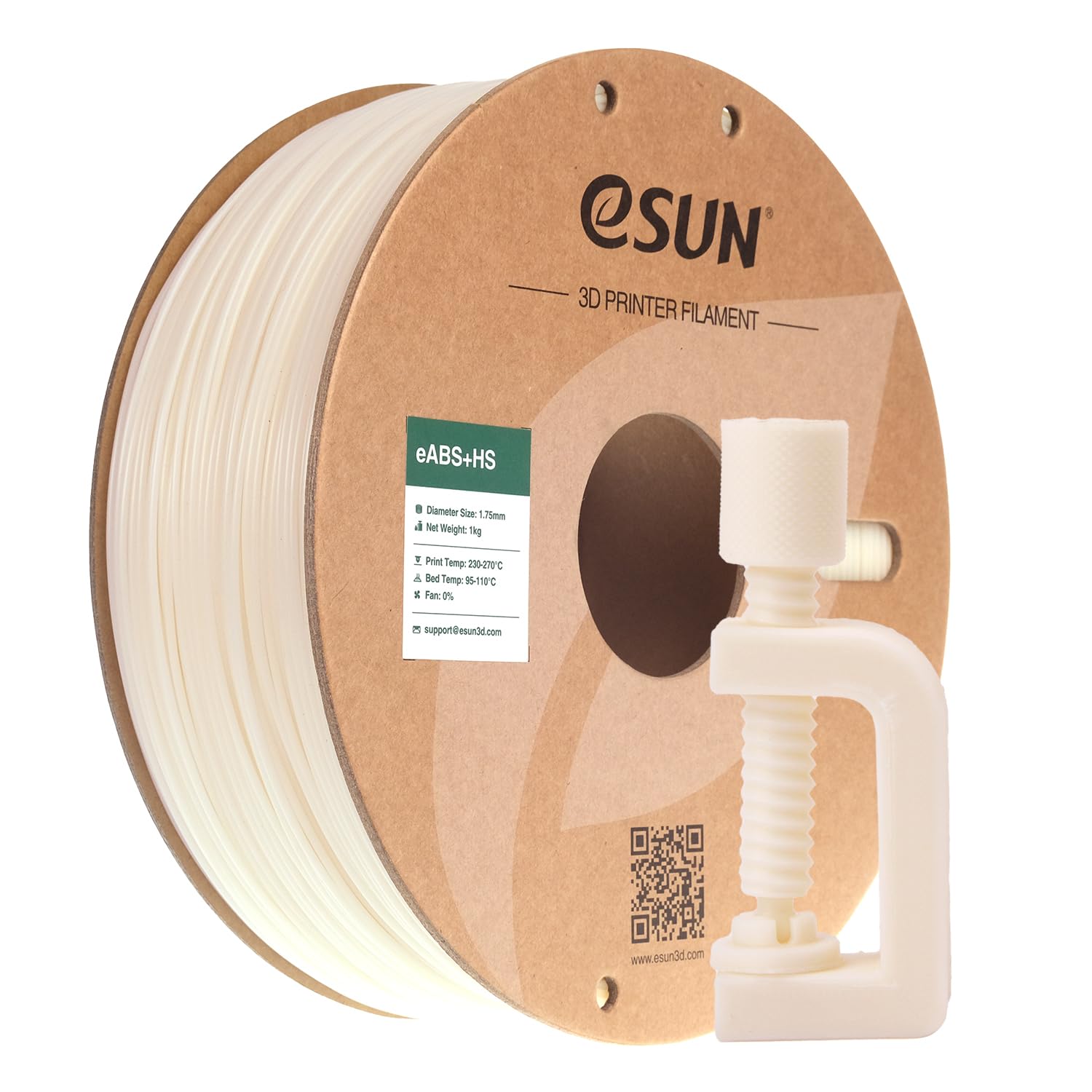eSUN High Speed ABS+ Filament 1.75mm, Excellent