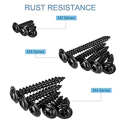 HanTof 420pcs M2 M3 M4 Phillips Truss Head
