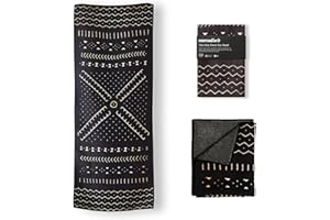 Nomadix Mini Towel - Perfect for Beach, Pool, Travel, Camping, Yoga - Made with Recycled Materials - Super Absorbent - Sand Resistant - Mud Cloth - 16x40