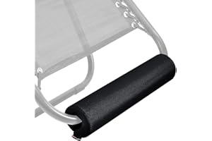 TOPJUM Zero Gravity Chair Cushion for Foot Rest, Footrest Cushion for Anti Gravity Folding Recliner, Footrest Padding for Patio Lawn Outdoor Chair, Lounge Accessory for Tall User