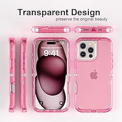 Follaroma for iPhone 16 Pro Max Case, Heavy Duty