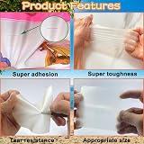 KAIHENG 6PCS Inflatable Patch Repair Kit Self-Adhesive TPU Patch 3.46 x 3.46 view 3