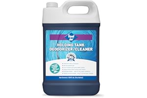 Travel Jon - RV Toilet Treatment, Black & Grey Water Tank Treatment, Powerful Deodorizer/Waste Digester - Tank Odor Eliminator, Breaks Down Sludge, Tissue | Fresh Scent (1 Gallon)