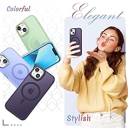 YENAPOON for iPhone 14 Case,iPhone 13 Case,Matte