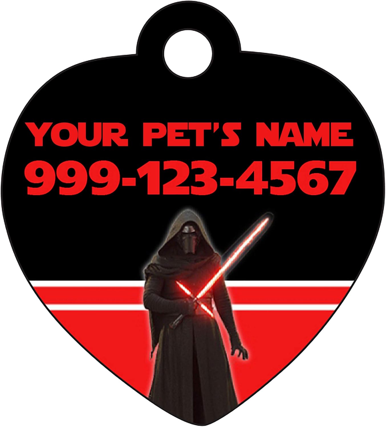 kylo ren dog tag