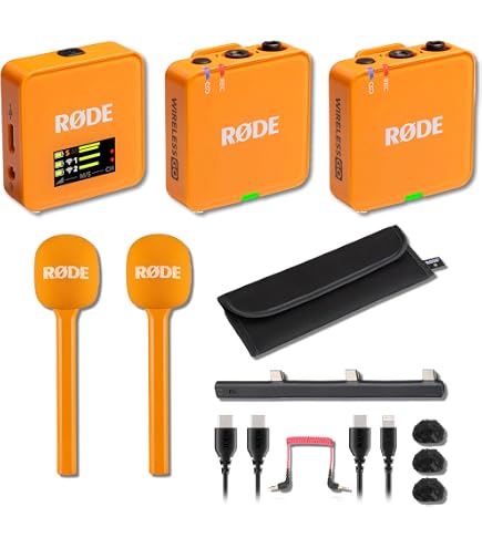 Amazon.com: Rode Wireless GO (Gen 3) Compact Wireless Microphone