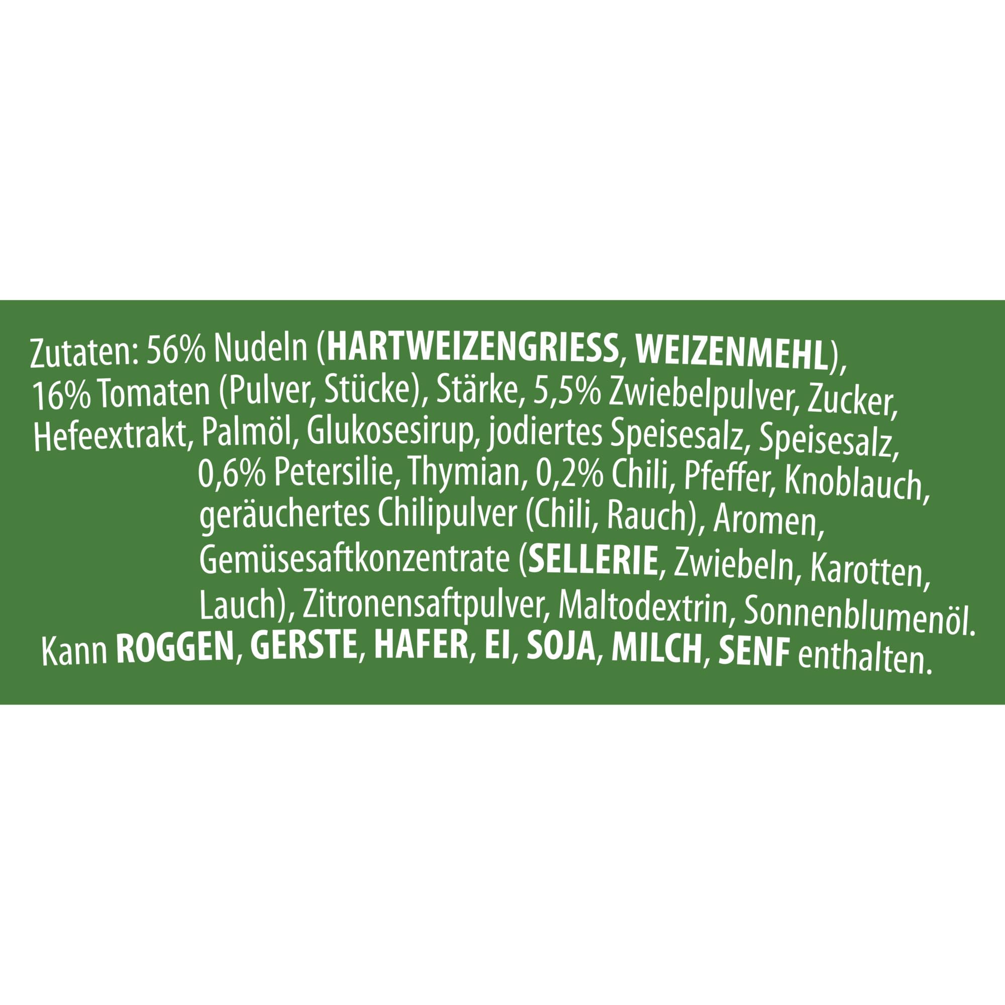 Knorr Arrabiata Pasta Pot, leckere Instant Nudeln 66 g 5