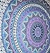 RawyalCrafts- Indian Elephant Mandala Round Roundie Beach Throw Tapestry Hippy Boho Gypsy Cotton Tablecloth Beach Towel