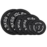 AboveGenius Cast Iron 2-Inch Olympic Weight Plates