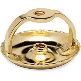 Everyday Elegance Solid 14K Yellow Gold Single Earring Back Replacement | Threaded Screw on Screw Off | Earring Back Locking 1 Piece Post Size Small .032" | with Gift Box