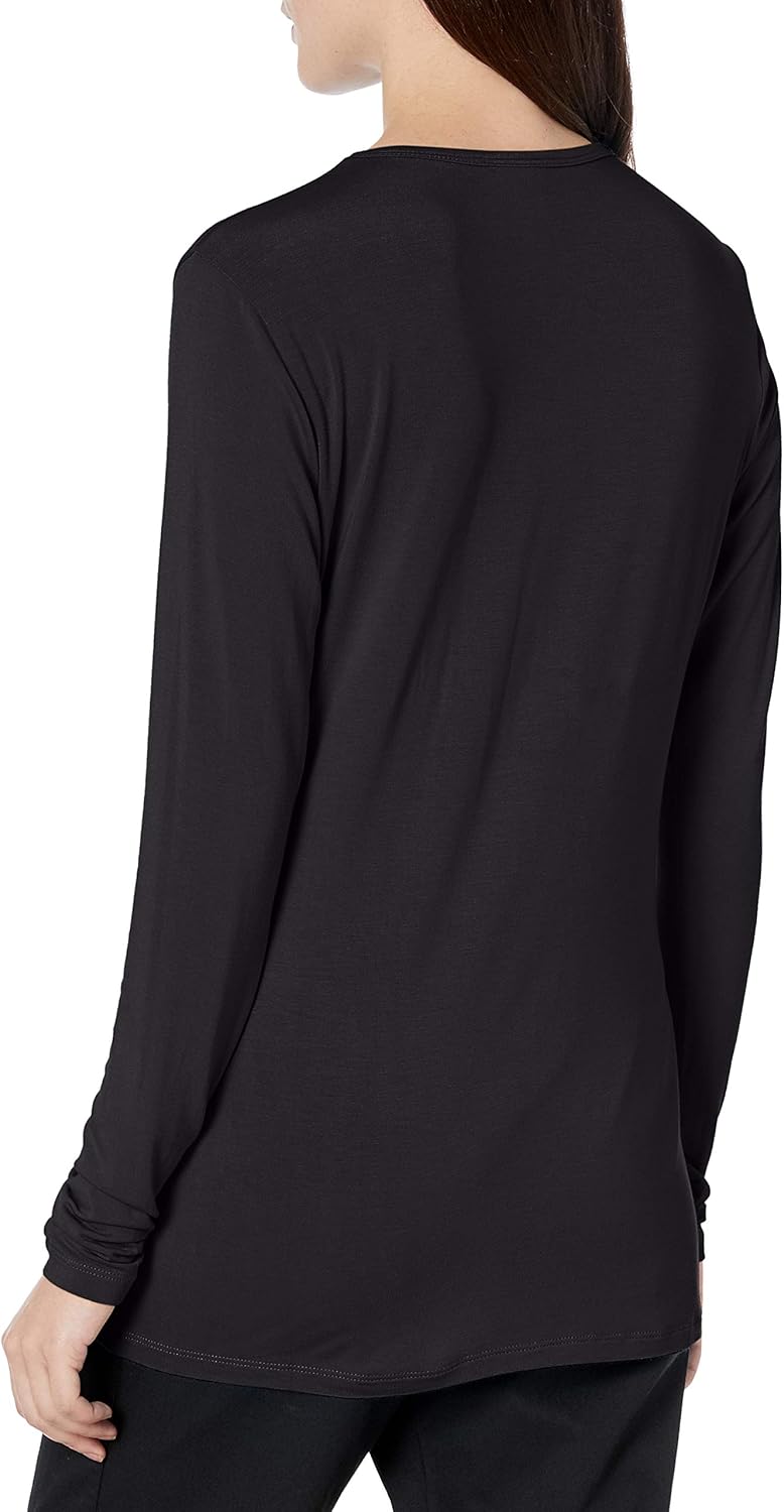 Cherokee Women's Long Sleeve Knit Shirt: Clothing