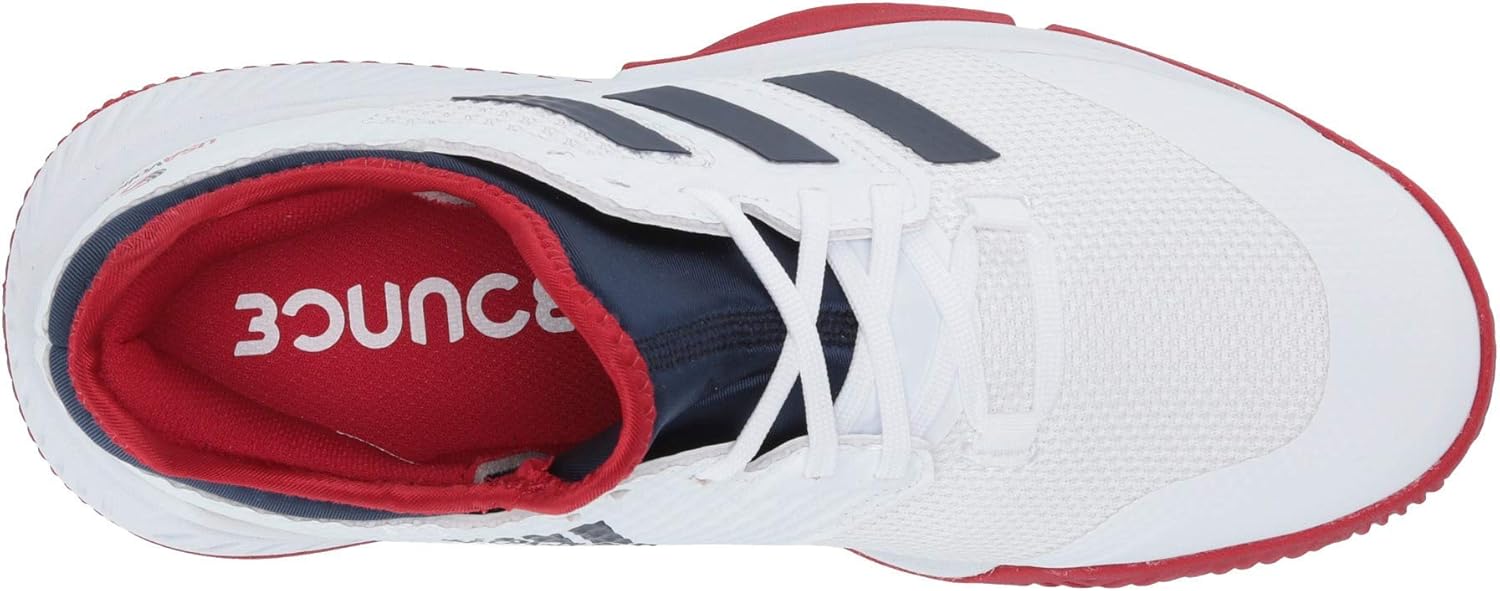 レビューで送料無料 アディダス Adidas レディース バレーボール シューズ 靴 Court Team Bounce Footwear White Collegiate Navy Power Red 代引き手数料無料 Www Maxam Com Qa