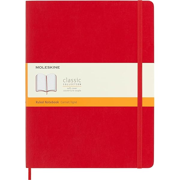 Amazon.com : Moleskine Classic Notebook, Soft Cover, XL (7.5
