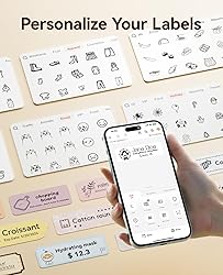 NIIMBOT Label Maker Machine Bluetooth Label Printer