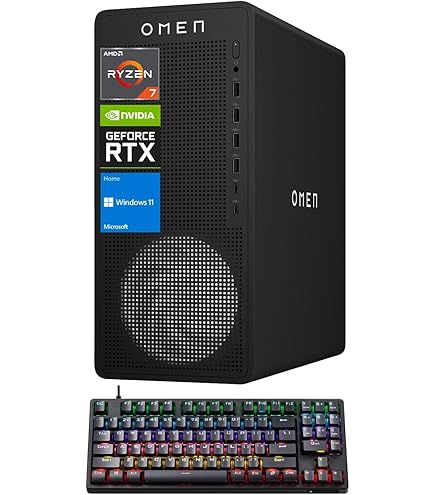 Amazon.com: HP OMEN 16L i7 RTX 4060 Gaming Desktop, Intel i7