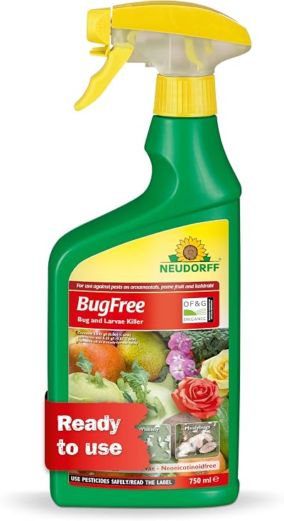 Neudorff BugFree Bug and Larvae Killer RTU 750 ml Spruzit AF Insect Control
