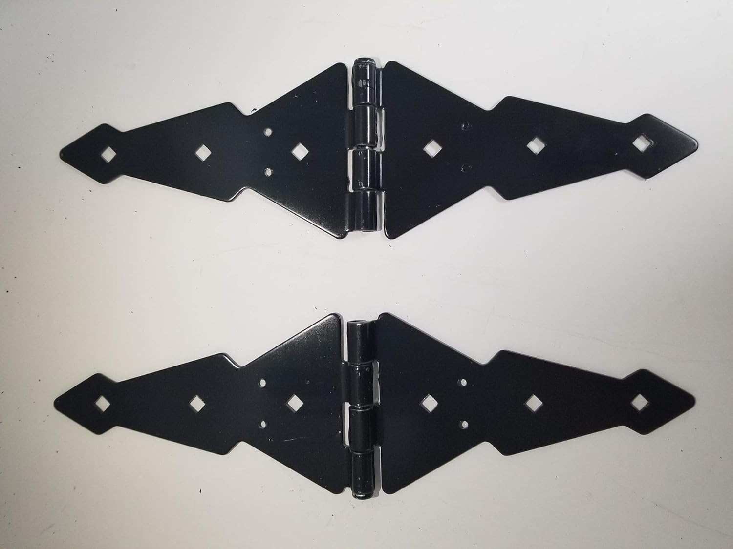 Strap Hinge Black Heavy Duty Cabinet Doors Gate Stainless