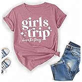 Women Girls Trip Cheaper Than Therapy Summer Vacation T Shirts for Women