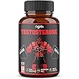 agobi Testosterone Supplement for Men - 11 Potent Herbs - Ashwagandha, Tribulus, Ginseng & More - 60 Capsules for 1 Month
