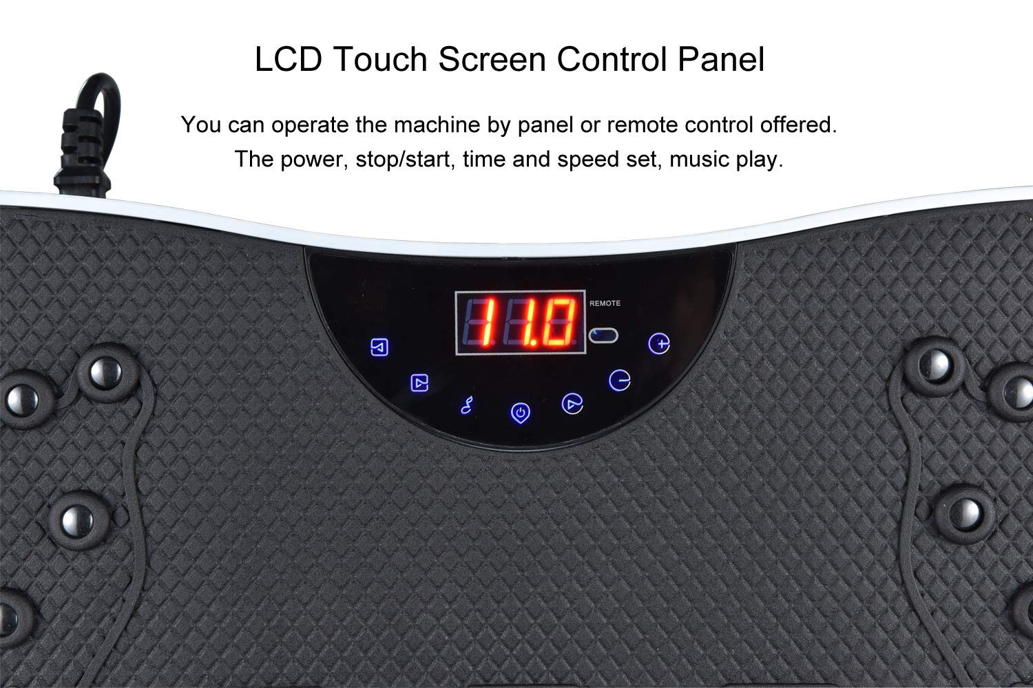 TODO Vibration Platform Whole Body Vibrating Massager, Remote Control