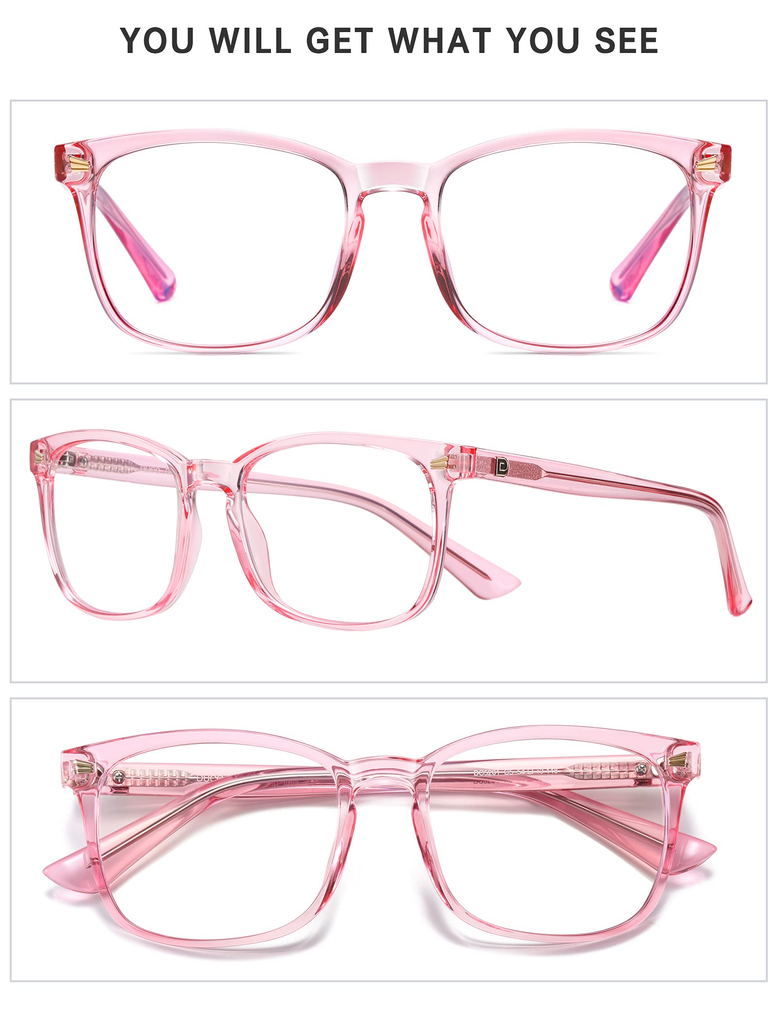 DUCO Blue Light Blocking Glasses Computer Gaming