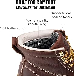 SUREWAY 6 in Mens Soft Toe Work Boots for Men-Full