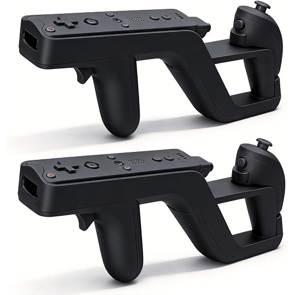 Amazon.com: EuroBird Shooting Game Wii u Zapper Gun Grip-suitable