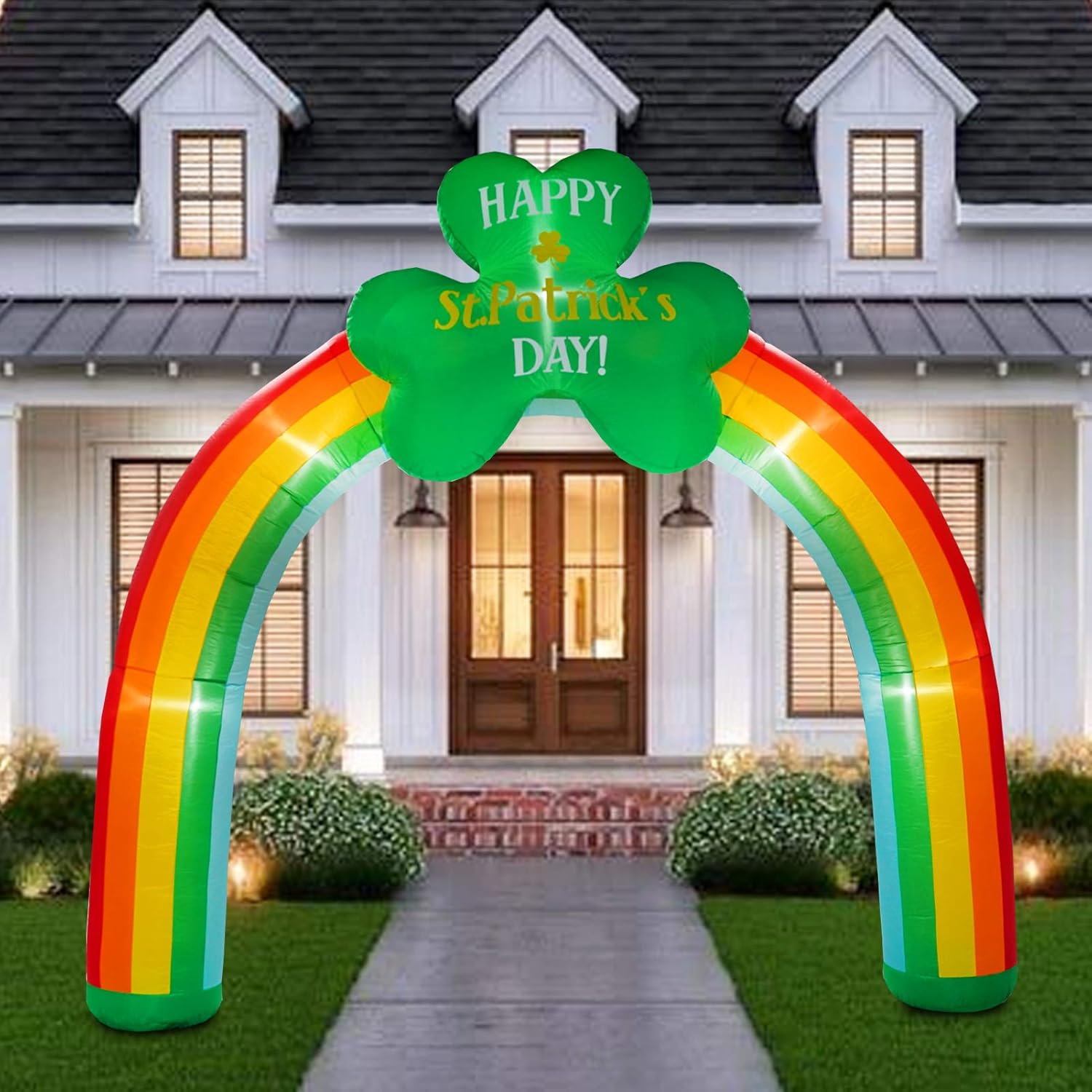 9 Ft Inflatable Decoration St. Patrick Day Lucky Clover