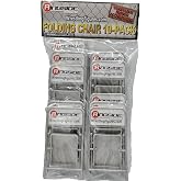 (Silver) 10-Pack of Folding Chairs - Ringside Exclusive Wrestling Action Figure Accessories