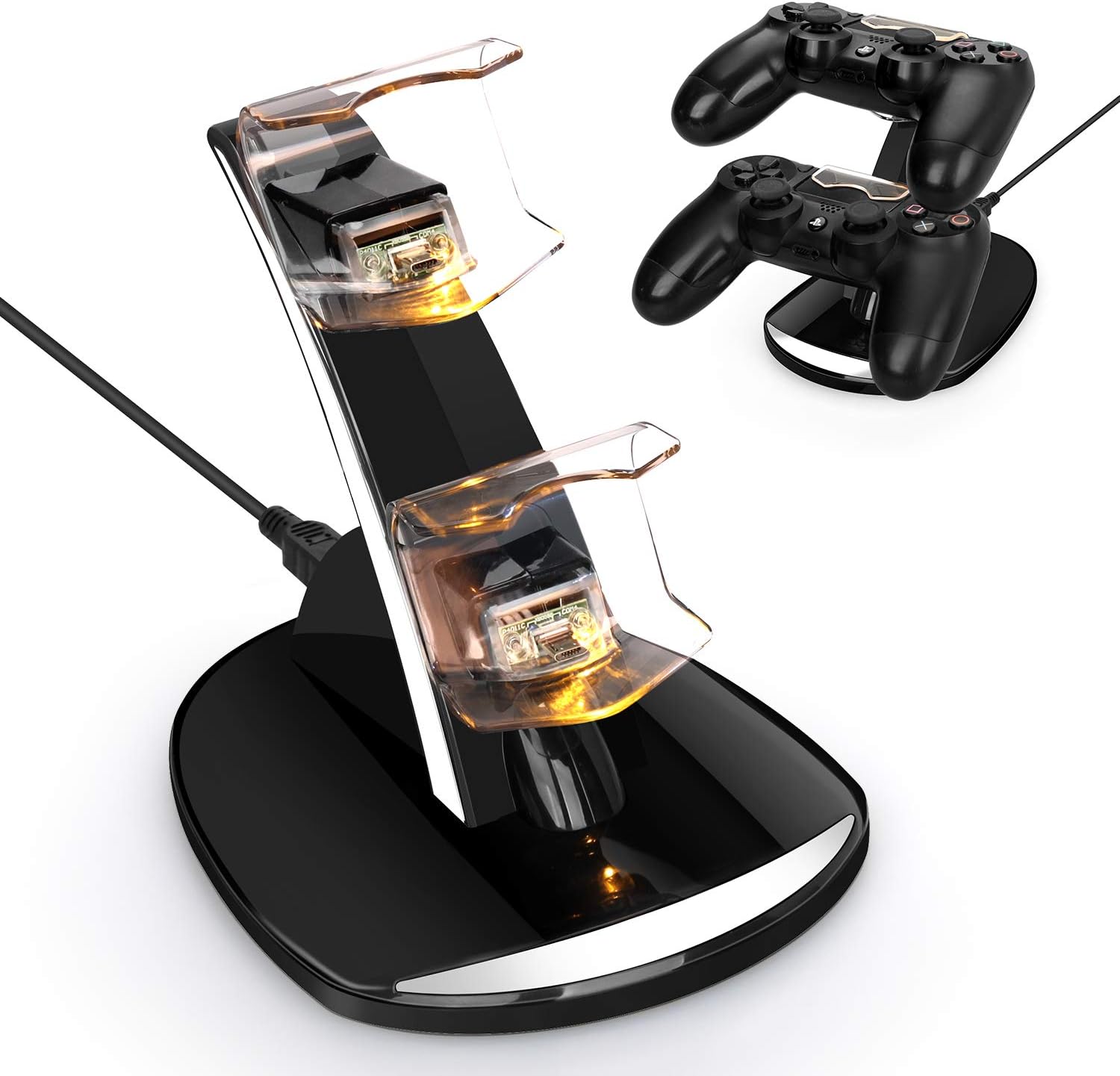 Ps4 Controller Charger Dualshock 4 Ps4 Pro Controller Playstation 4 Ps4 Slim Controller Charging Station Dock With Cable Video Game Consoles Accessories Electronics Rayvoltbike Com