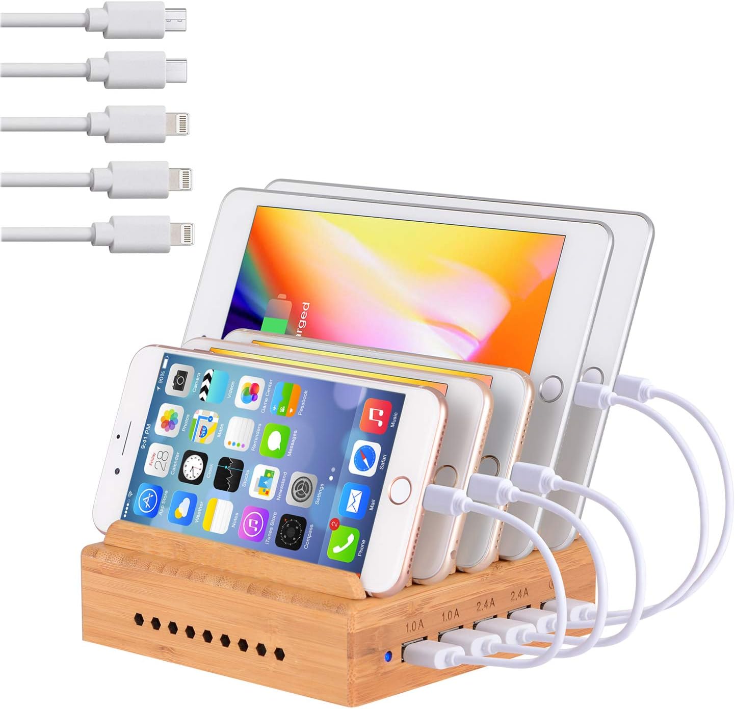 Top 9 Charging Station For Multiple Devices Ipad Laptop Home Previews