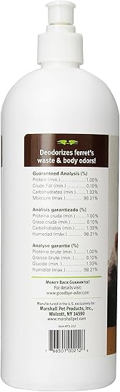 goodbye odor for ferrets