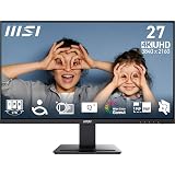 MSI PRO MP273U 27 Inch UHD IPS Monitor with PIP/PBP HDMI DP