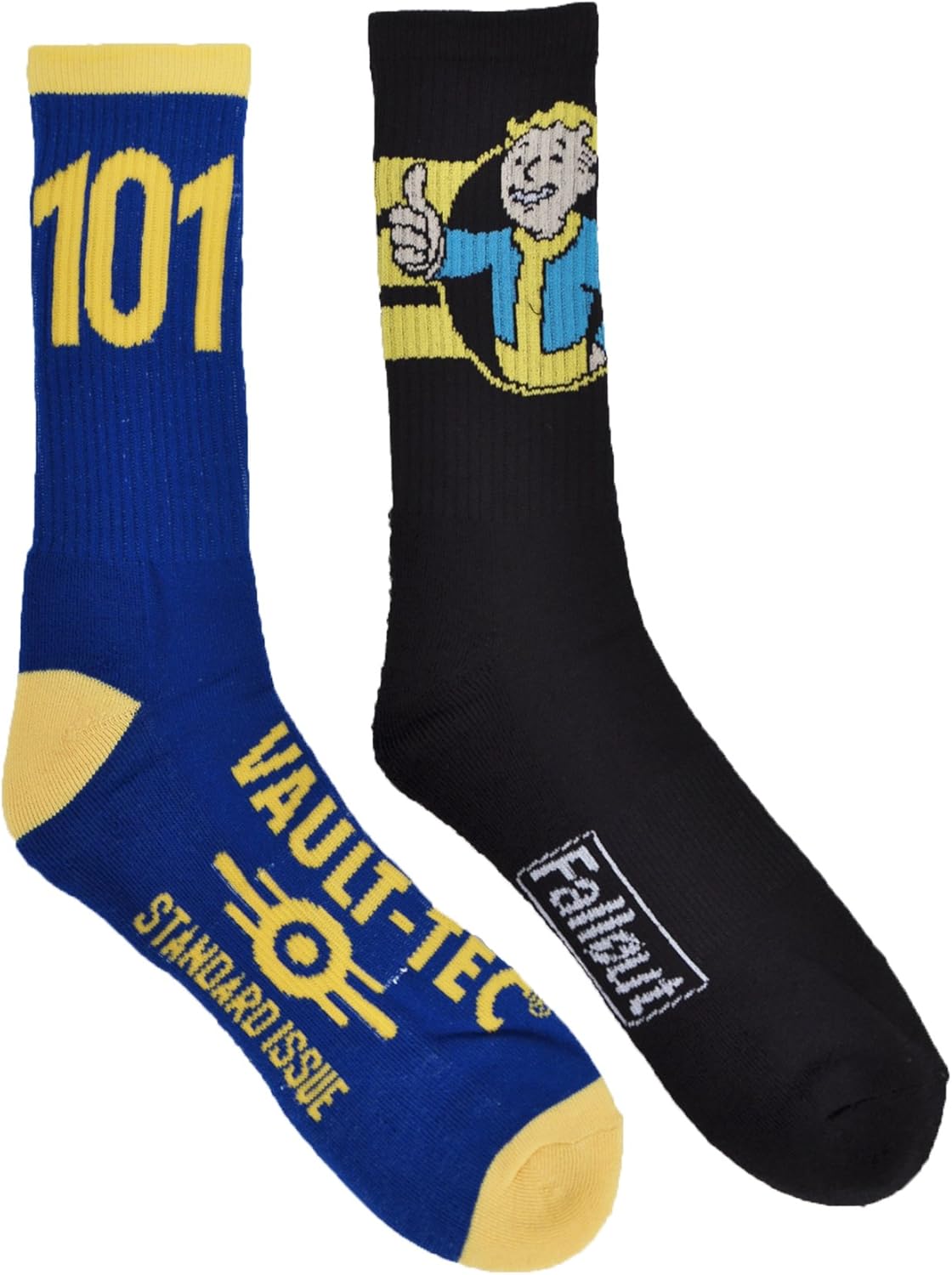 Fallout 4 Men's Crew Sock 2 Pack at Amazon Men’s Clothing store
