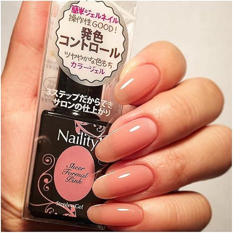 Amazon ネイリティ ジェルネイル ステップレスジェル 060 シアーフォーマルピンク 7g ネイリティ Naility ジェル ネイル 通販