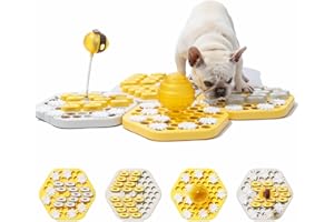 MEWOOFUN Dog Puzzle Toy, Food Puzzle Feeder Toys for IQ Training,Dog Puzzles for Small/Medium/Large Smart Dogs,Dog Treat Puzzle Toys for Mental Enrichment