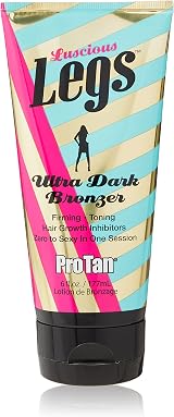 Pro Tan Luscious Legs Bronzing Lotion 177ml Even Tone Hide Imperfections view 1
