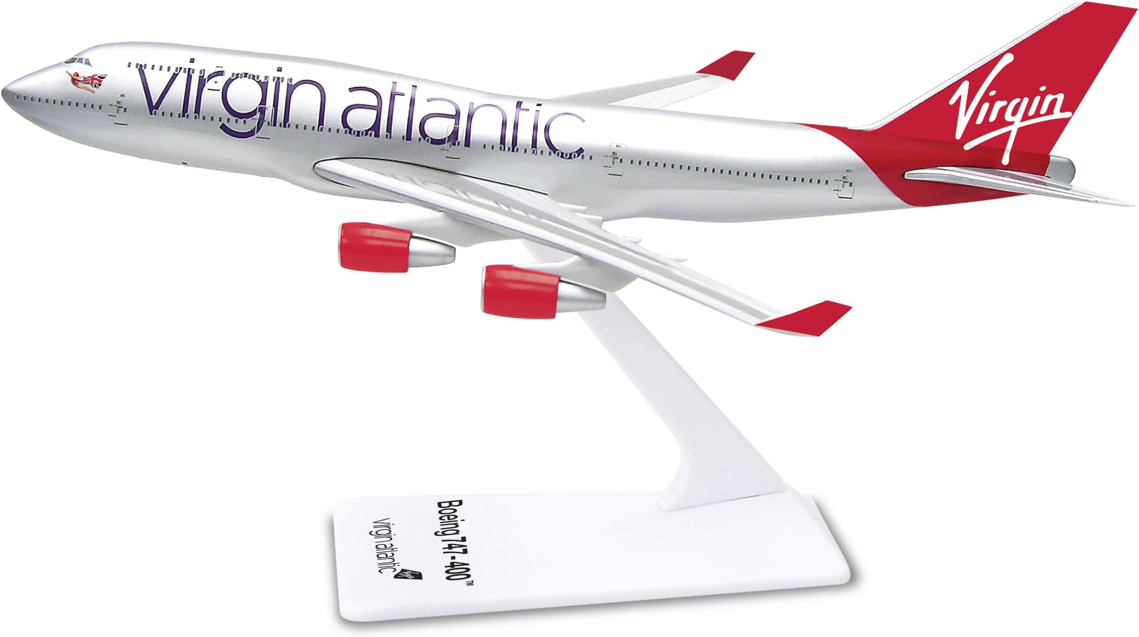 Premier Planes VAA B747 PLASTIC CLICK TOGETHER SCALE MODEL PLANE