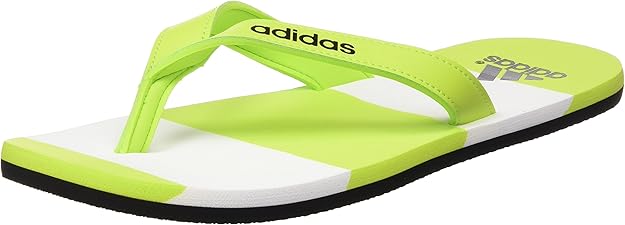 Amazon.com | adidas Men's Eezay Striped Flip Flops Multicolour Size: 13 | Shoes