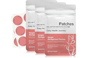 150Pcs Natural Ingredients Patches, GLP-1 Patches, Weight Management Patches for Women & Men, Long-Lasting Formula Support (9