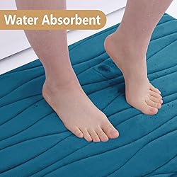 Buganda Memory Foam Bathroom Rug Mat 59x24, Extra