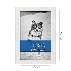 ArtToFrames 10x15 Inch White Picture Frame, This