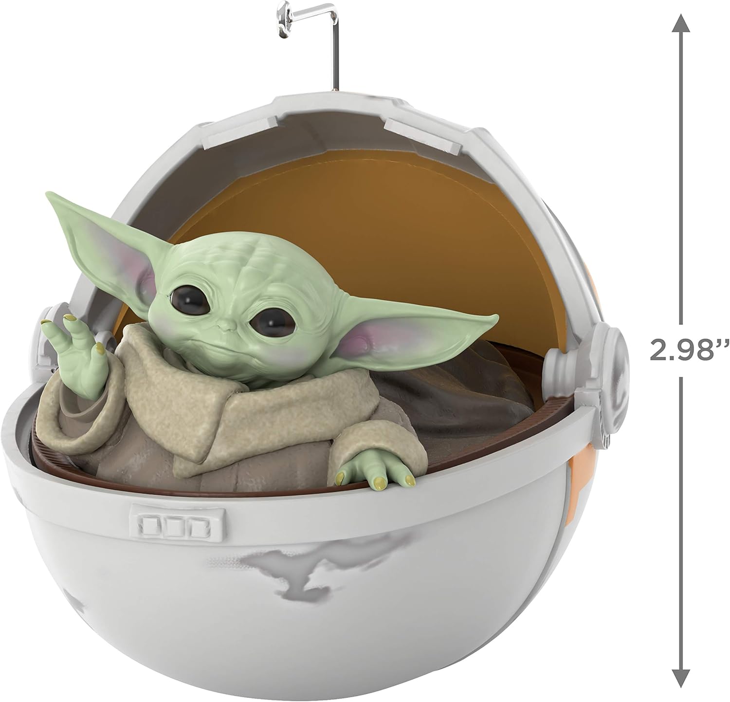 Hallmark Keepsake Christmas Ornament 2020, Star Wars: The Mandalorian The Child in Hovering Pram: Home & Kitchen