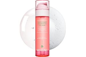 MAXCLINIC [K-Beauty] Rose Vitamin Oil to Foam - All-in-One Korean Face Wash OilBased Foaming Facial Cleanser - Pore Minimizing & Blackhead Remover - Makeup Deep Cleansing Oil for All Skin Types (3.88 fl oz)