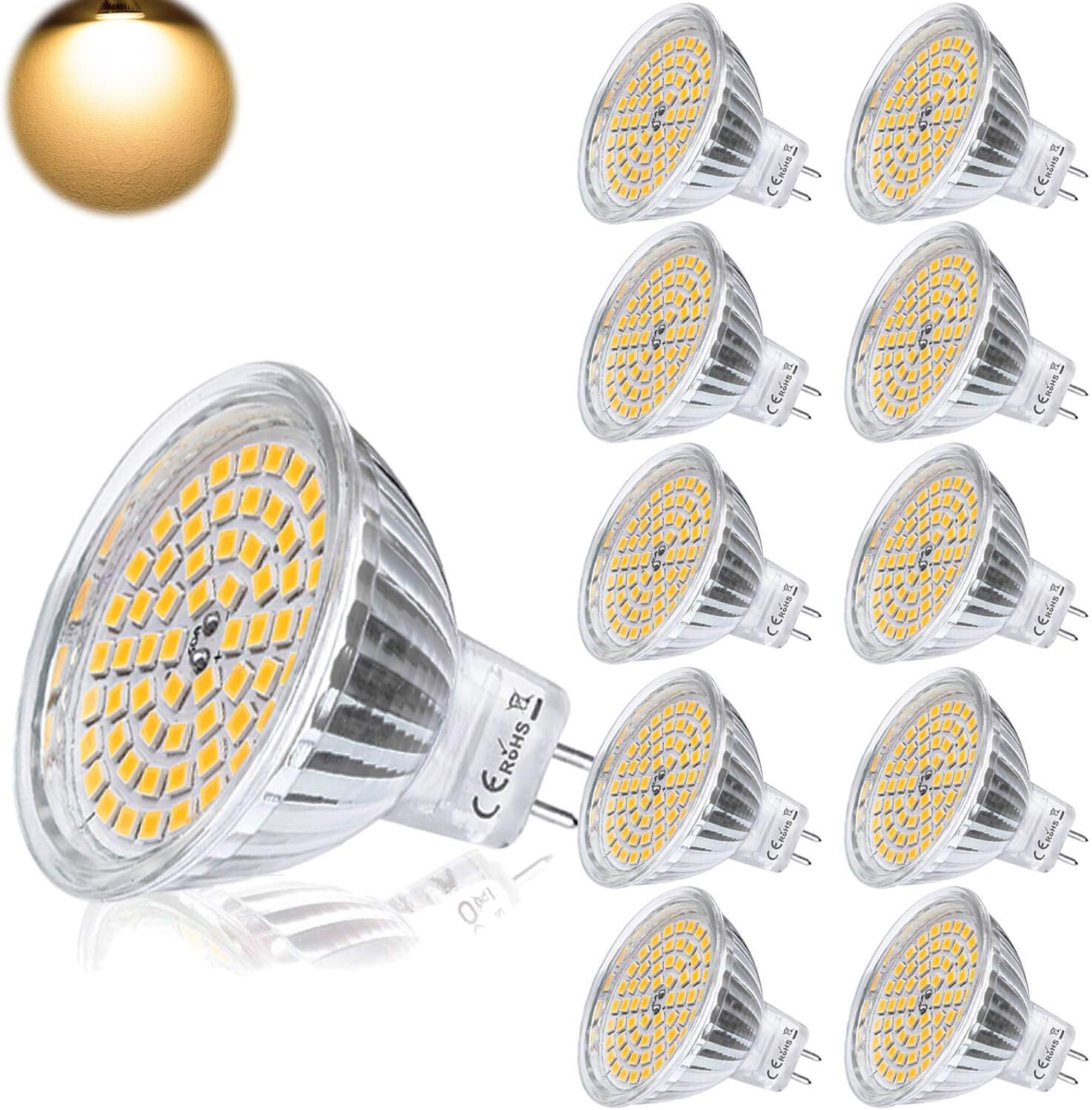 10x 5W Warm White