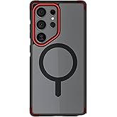 Ghostek Covert Clear S25 Ultra MagSafe Case with Magnetic Ring, Slim Thin Military Grade Shockproof Phone Cover Compatible with 2025 Samsung Galaxy S25Ultra (6.9") (Smoke)
