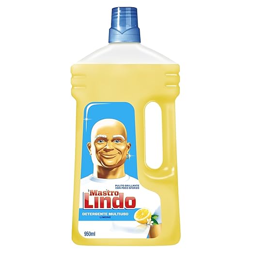 title=Mastro Lindo Detergente Multiuso, Limone, 950 ml
