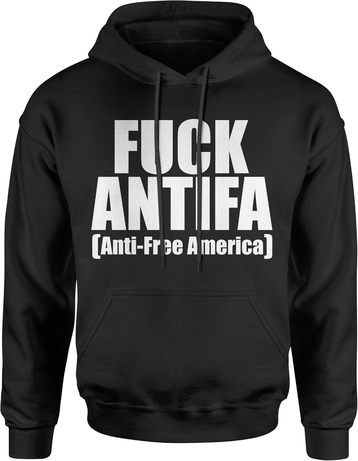 Fuck Antifa Patriotic Pro America Unisex Adult Hoodie At Amazon Men S Clothing Store